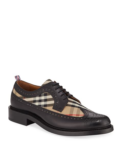 cheap burberry shoes mens|burberry men's wingtip shoes.